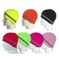 En 20471 Classe2 Hommes haute visibilité Réflexion Fluro Bamans en tricot salut vis tricot Capes Jaune Fleece Reflective Beanie